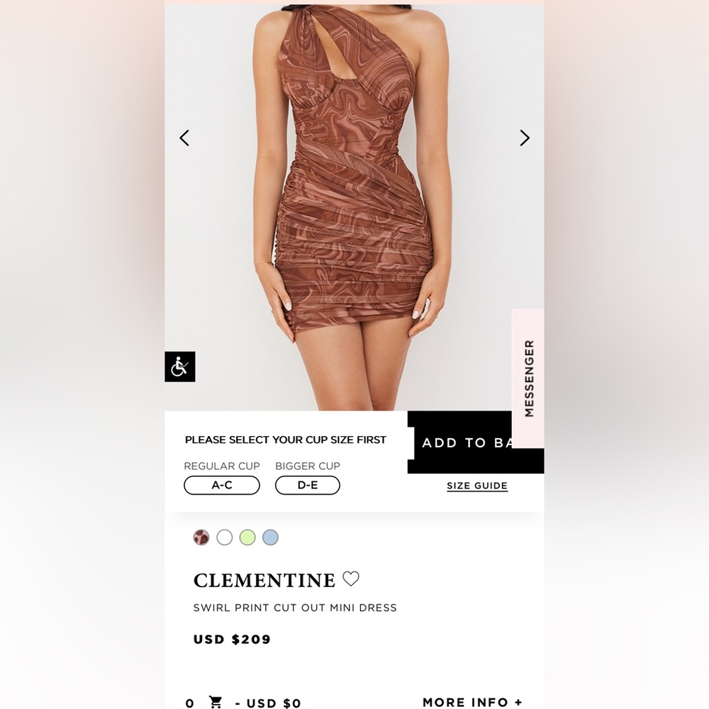House of CB clementine dress size L+